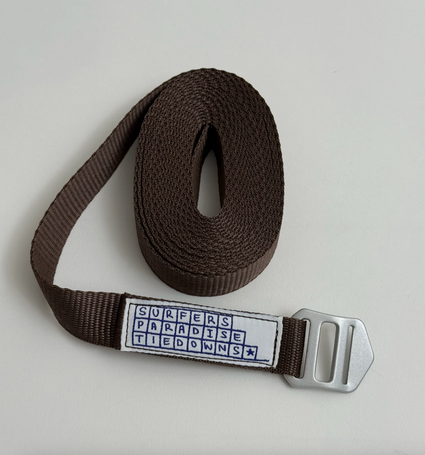 Surfers Paradise Tiedowns ~ 4m Brown Tie Down - Surfers Paradise Tiedowns