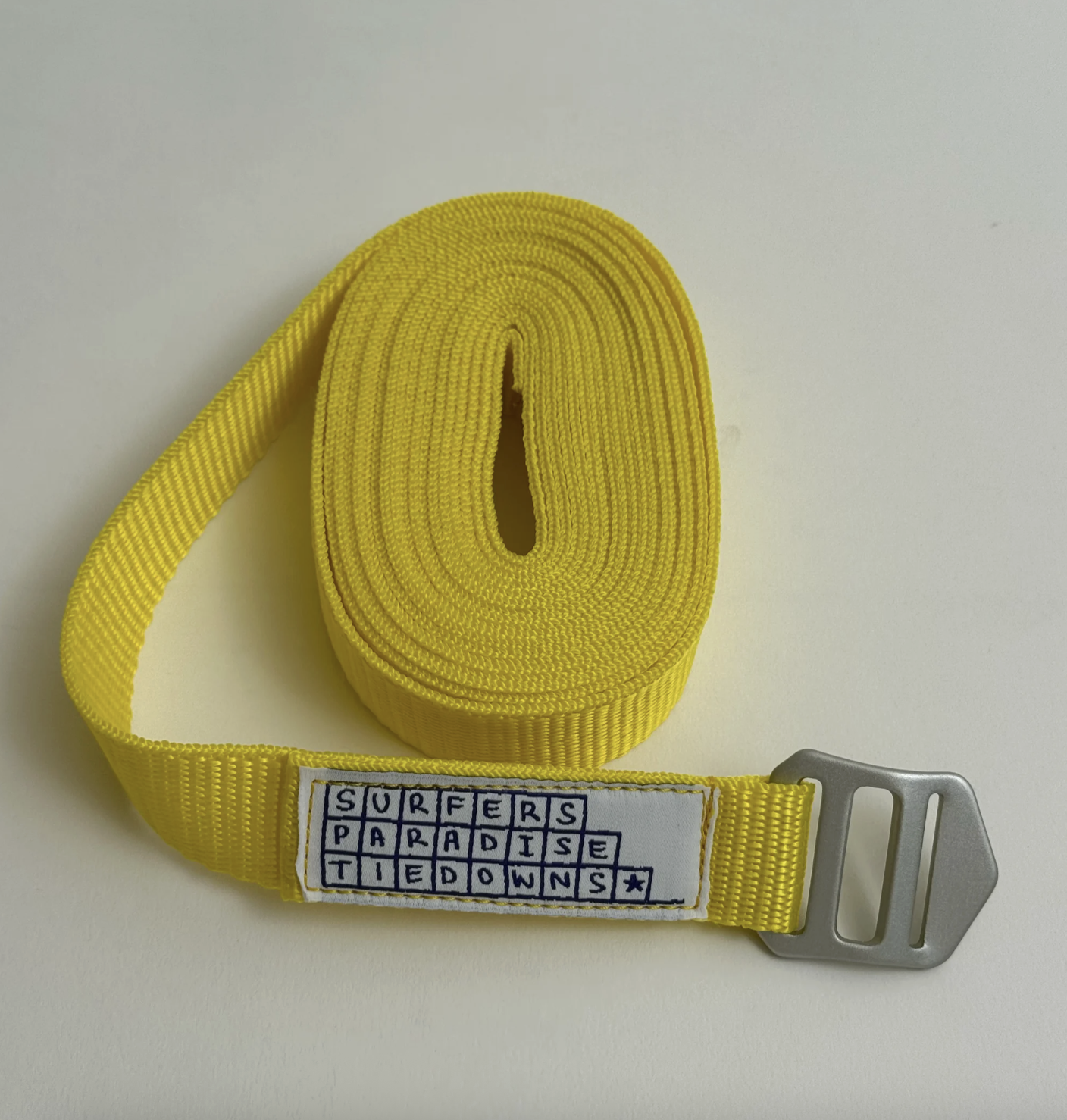 Surfers Paradise Tiedowns ~ 4m Yellow Tie Down - Surfers Paradise Tiedowns