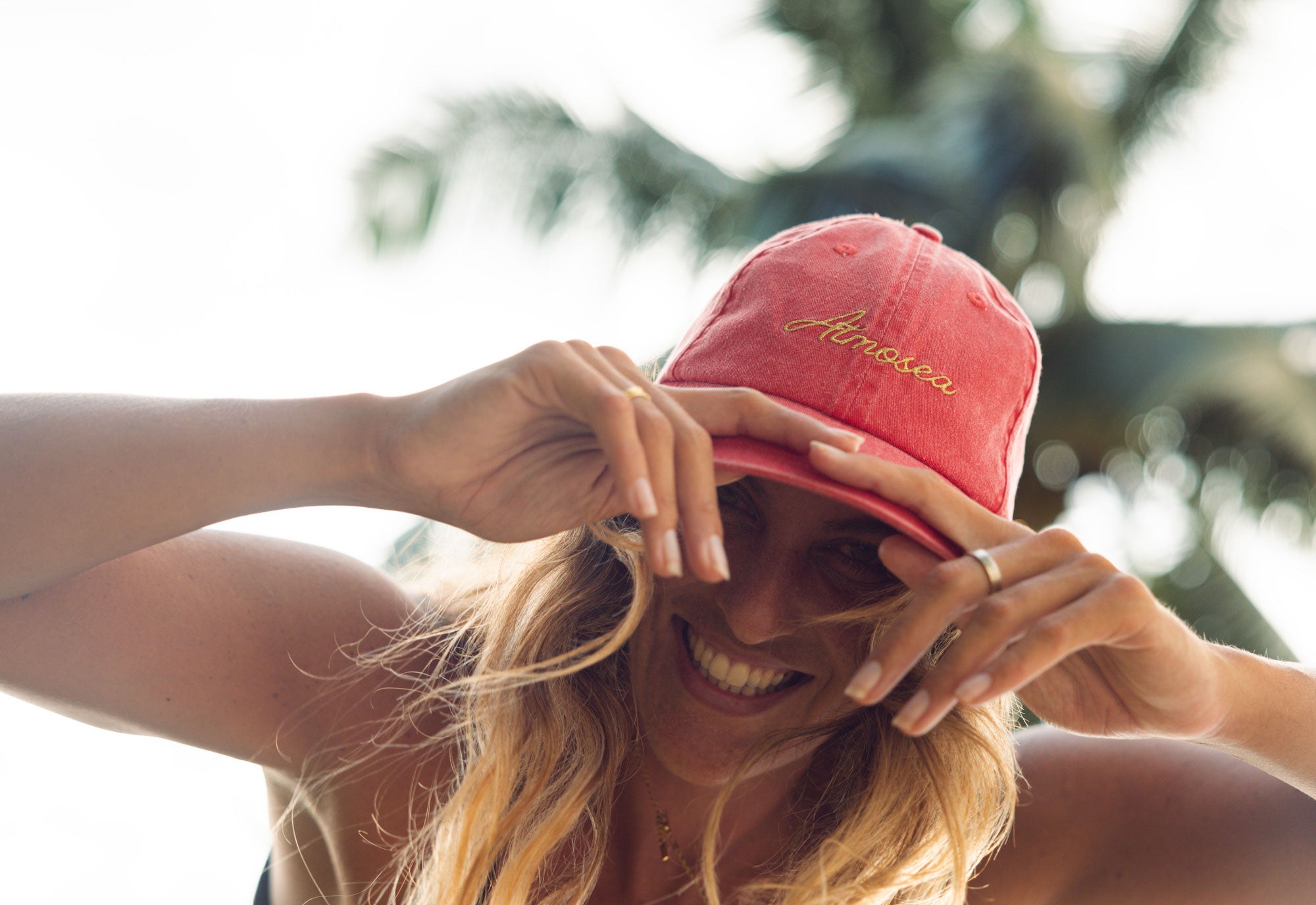 Team Rider Cap in Red - Atmosea