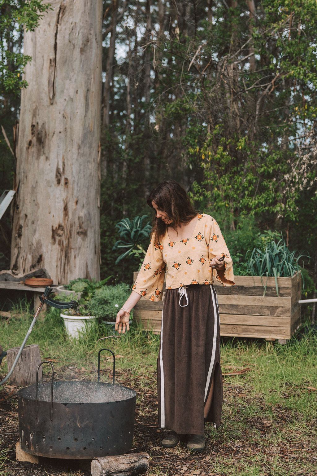 Terry Smock Top Nasturtium - Atmosea