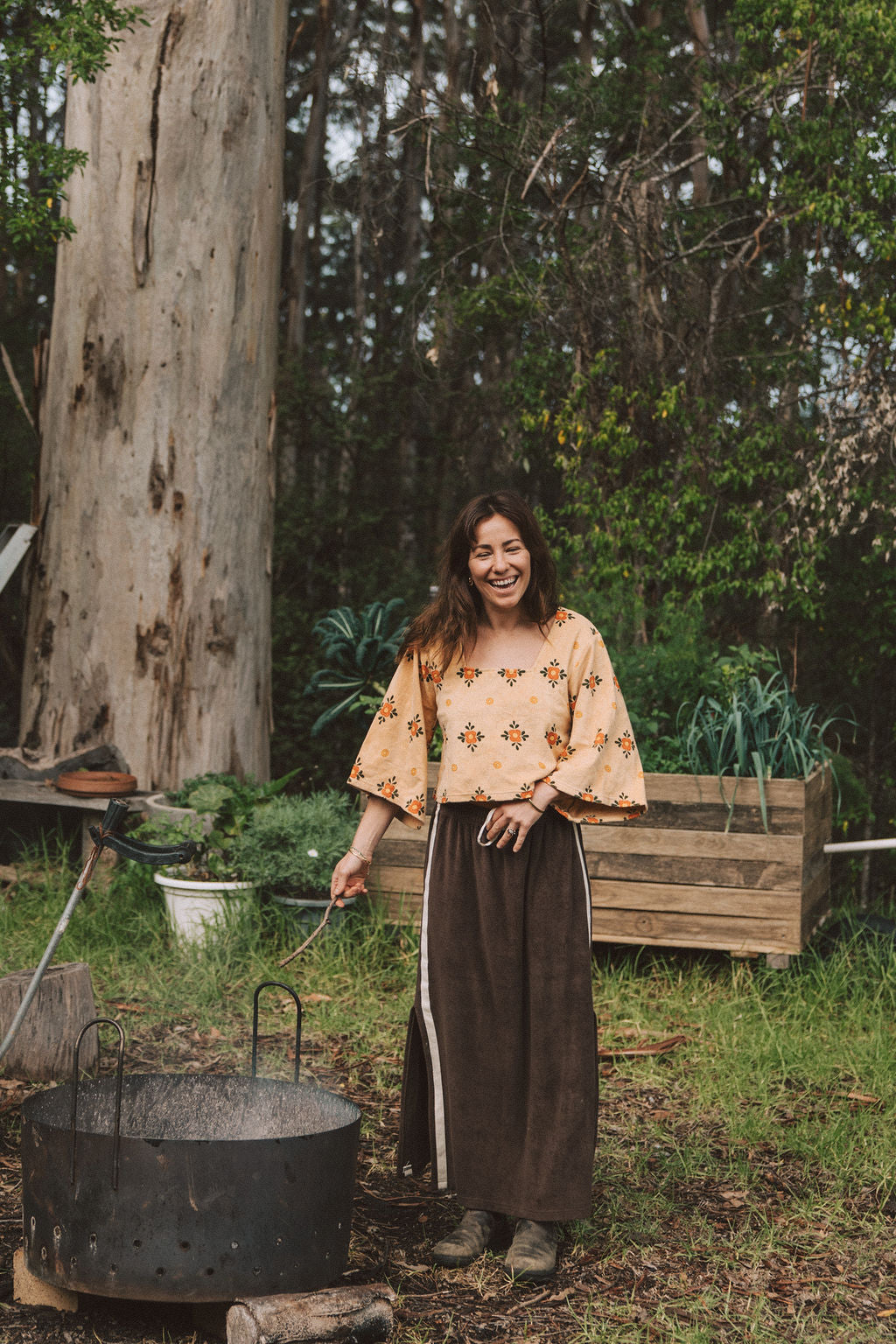 Terry Smock Top Nasturtium - Atmosea