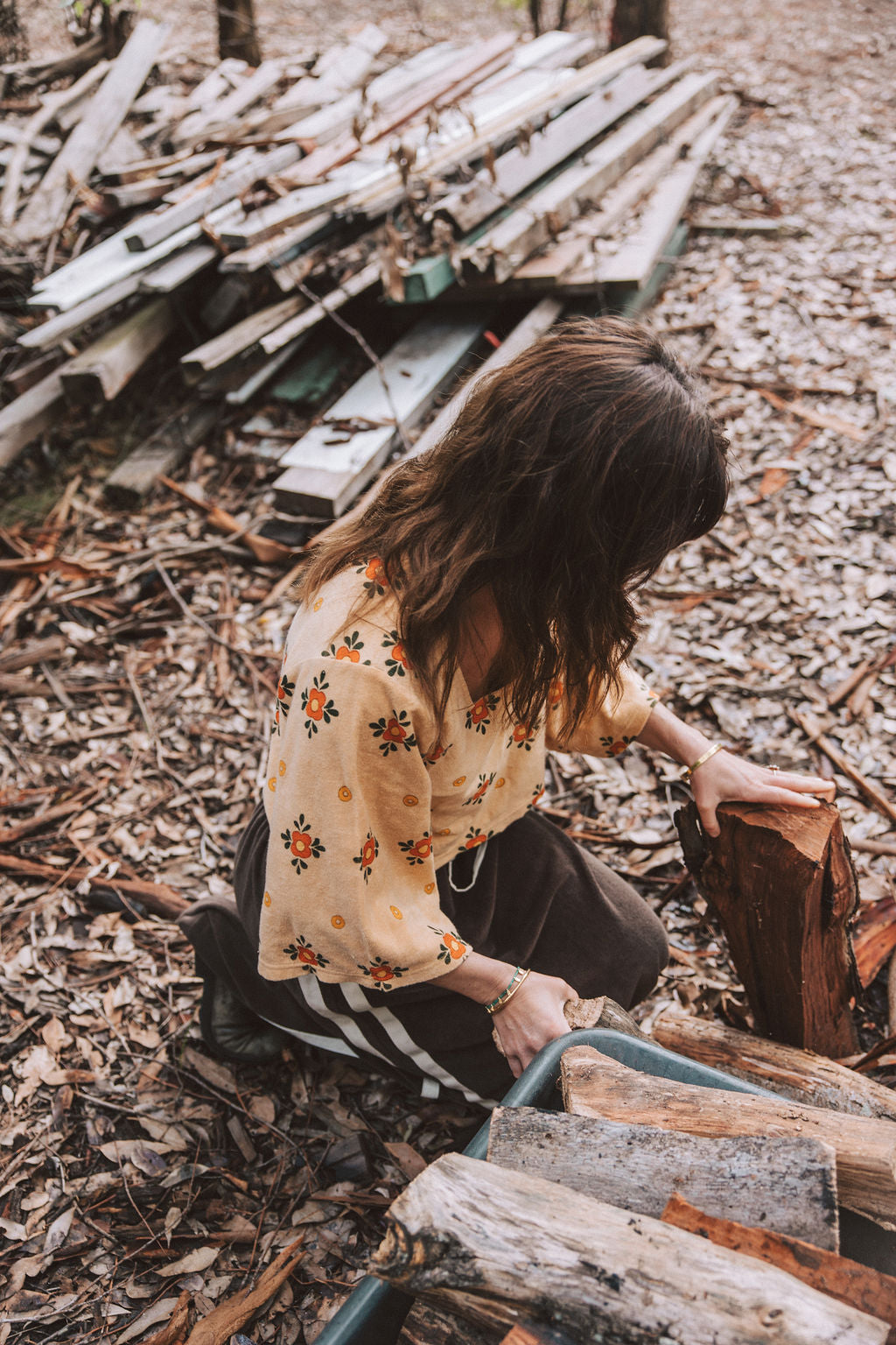 Terry Smock Top Nasturtium - Atmosea