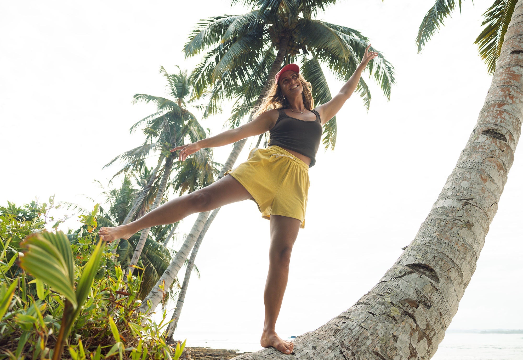 Terry Towelling Shorts Butter - Atmosea