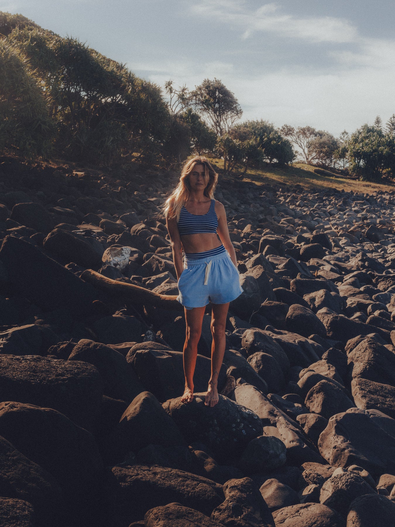 Terry Towelling Shorts Cloud - Atmosea