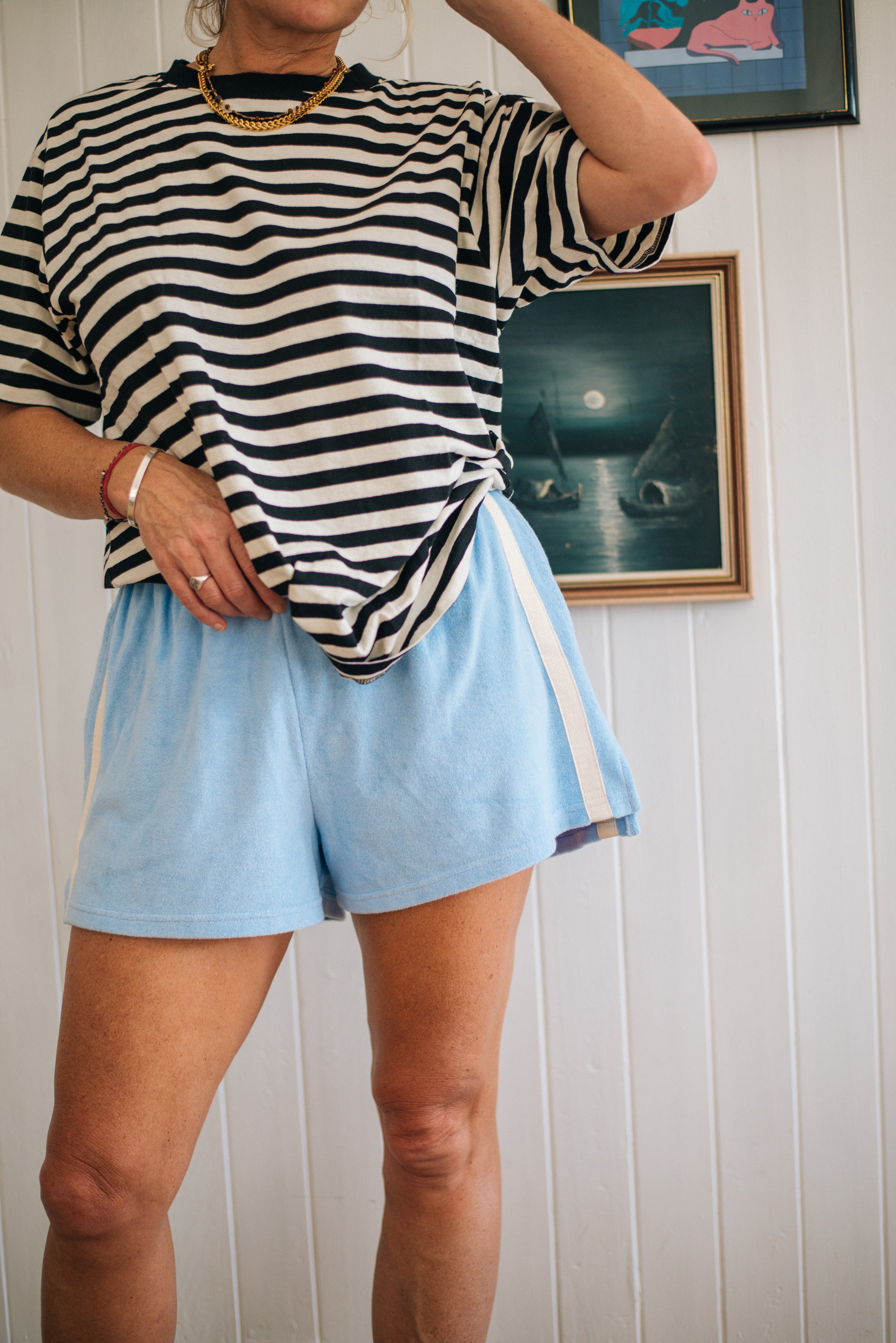 Terry Towelling Shorts Cloud - Pre Order - Atmosea