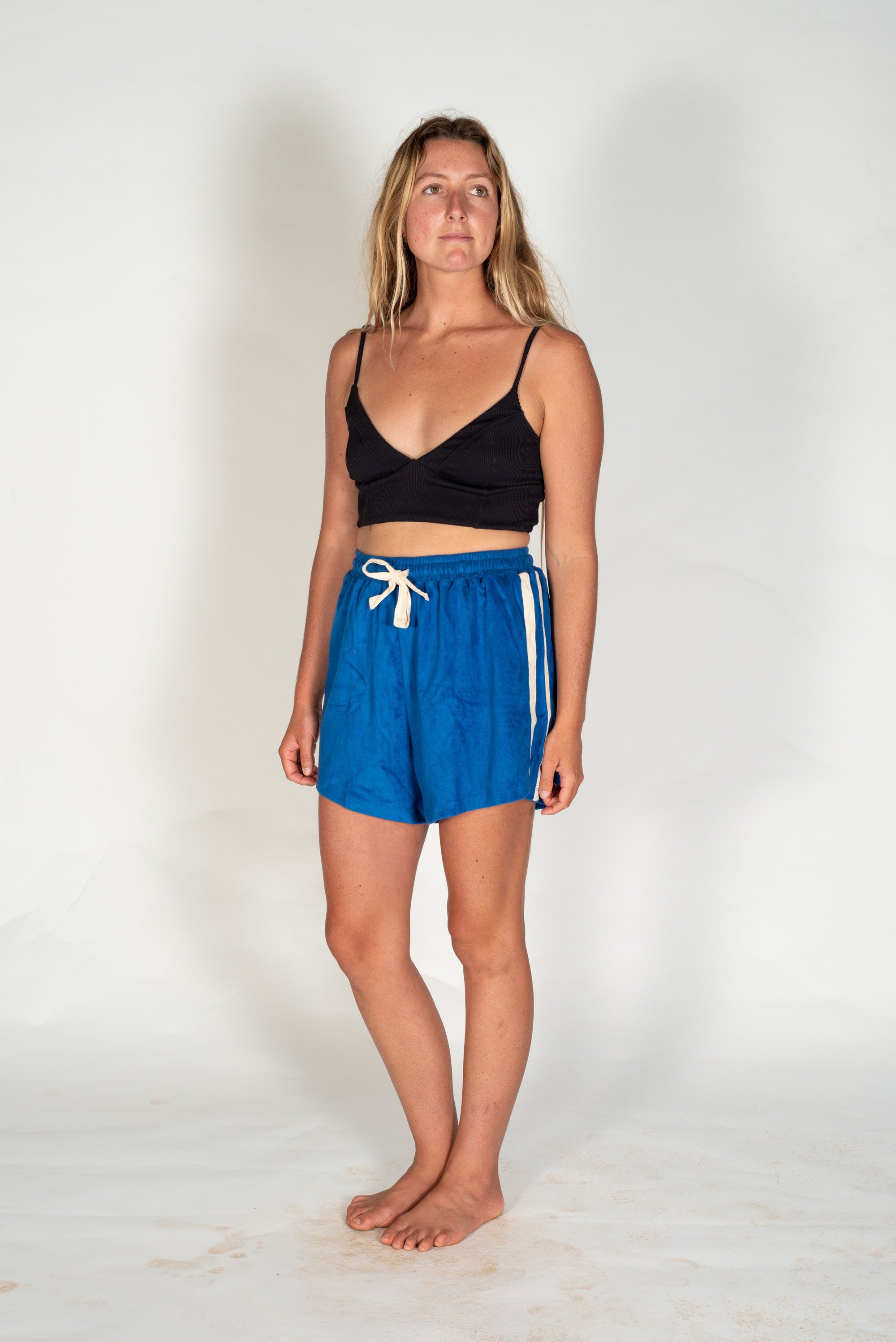 Terry Towelling Shorts - Cobalt - Atmosea