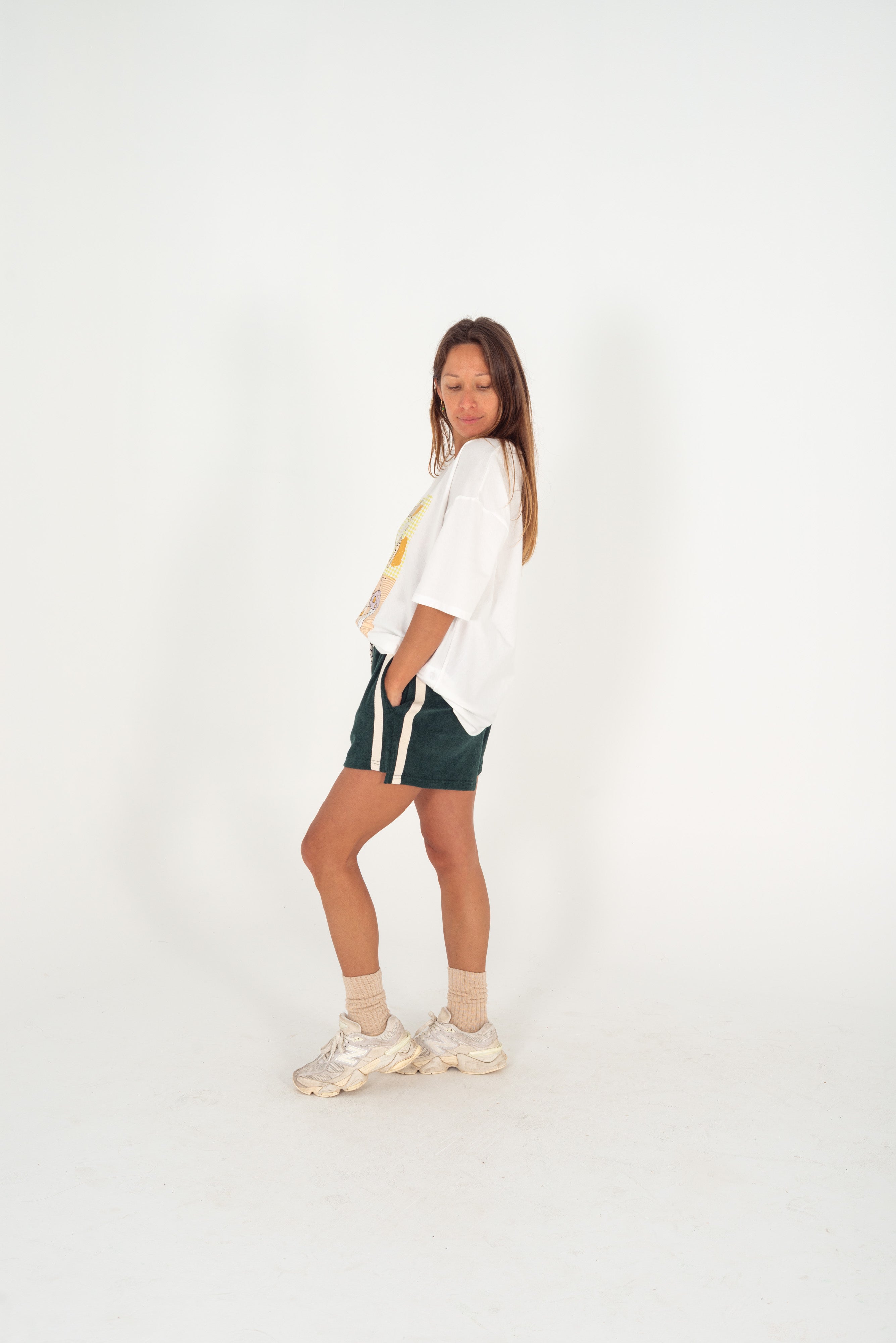 Terry Towelling Shorts Forrest - Atmosea
