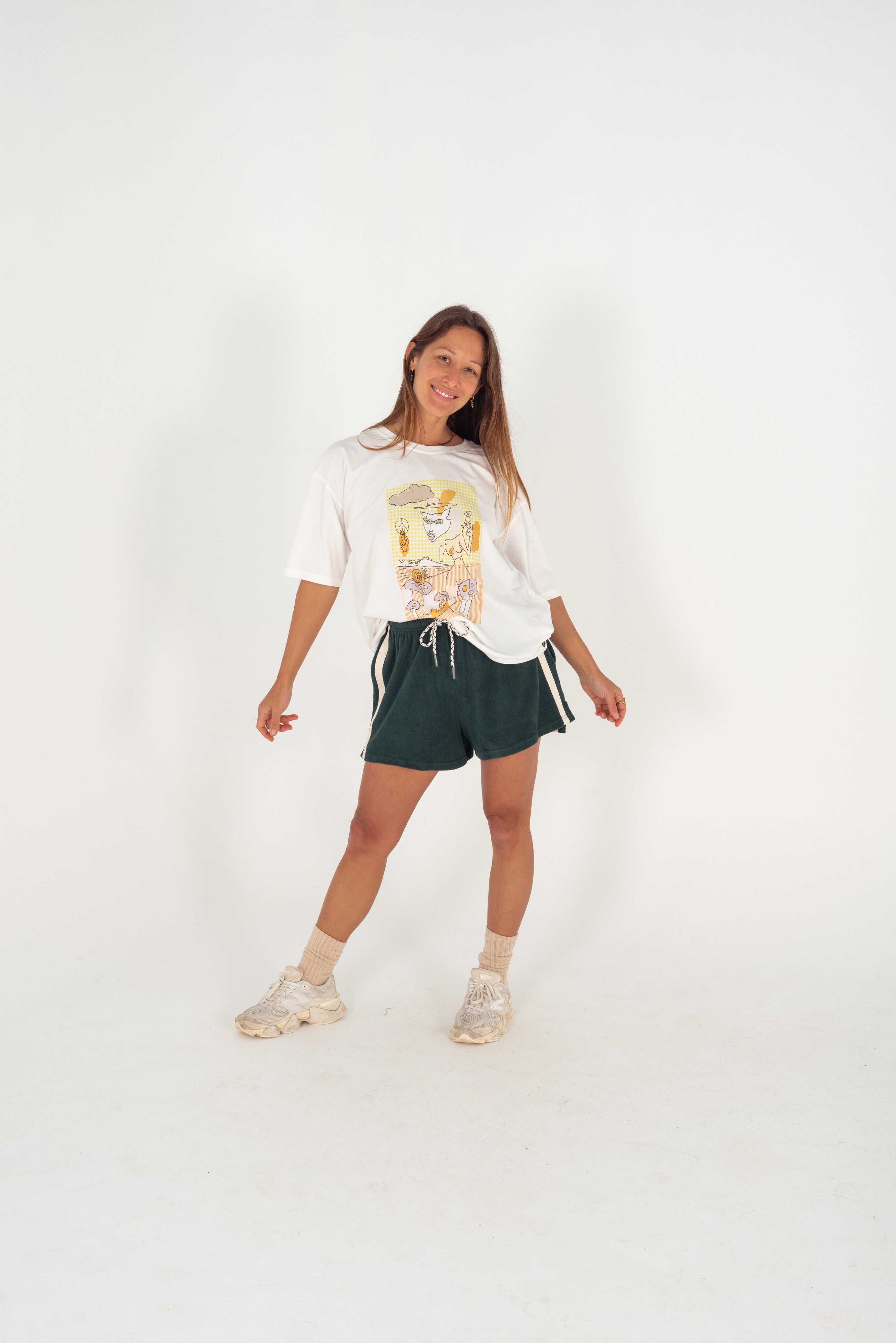 Terry Towelling Shorts Forrest - Atmosea