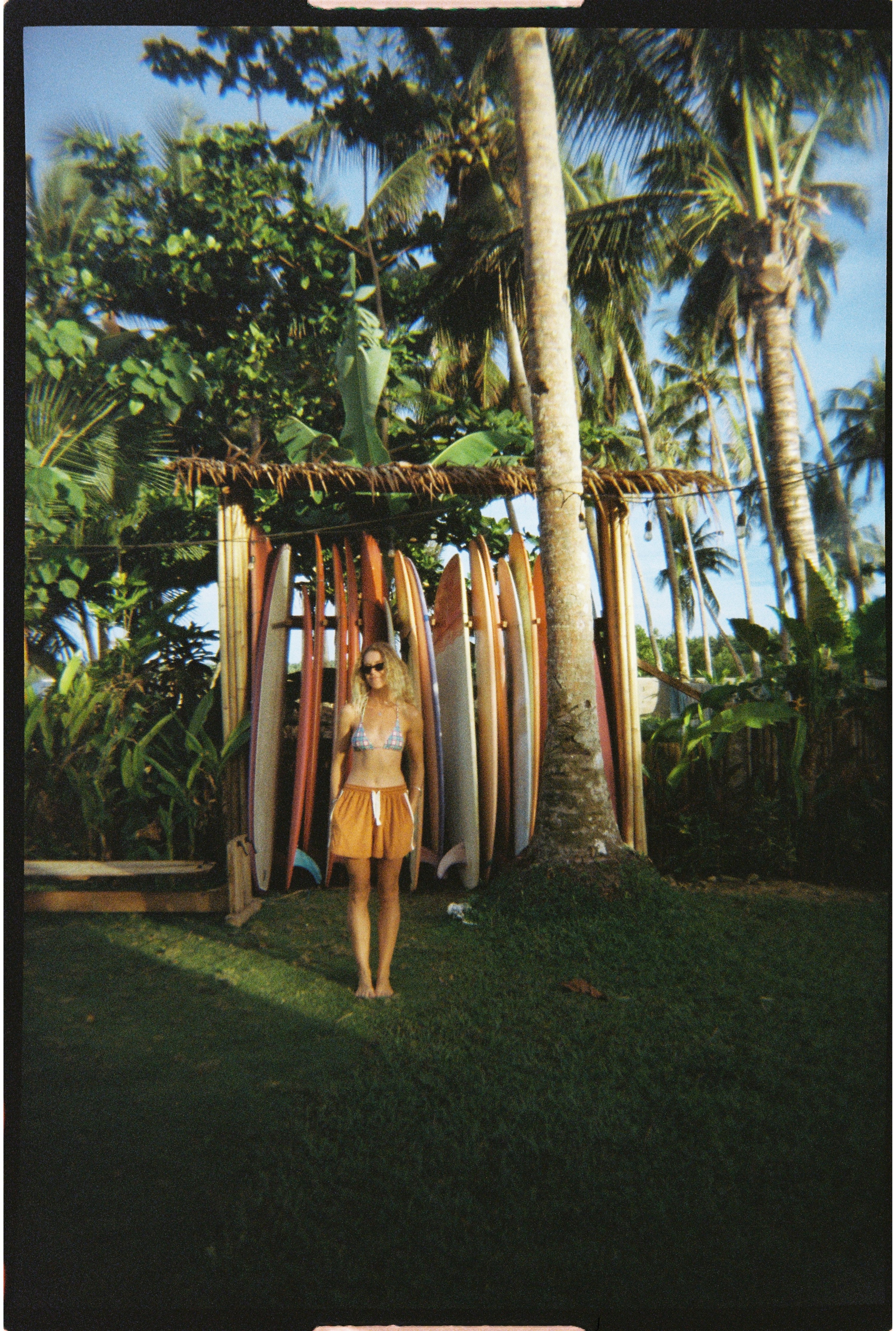 Terry Towelling Shorts Rust - Atmosea