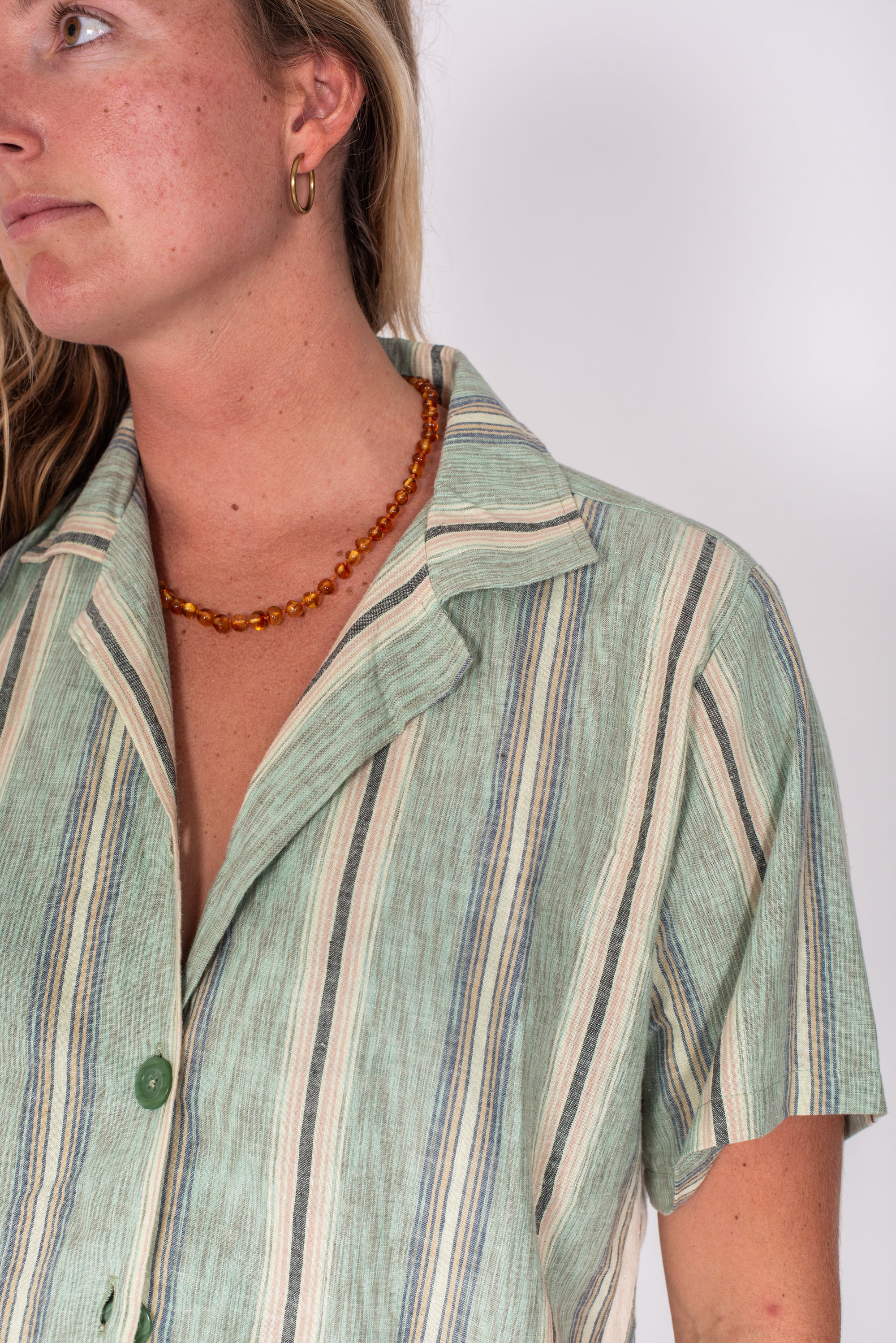 Unisex Shirt in Holiday Stripe - Atmosea