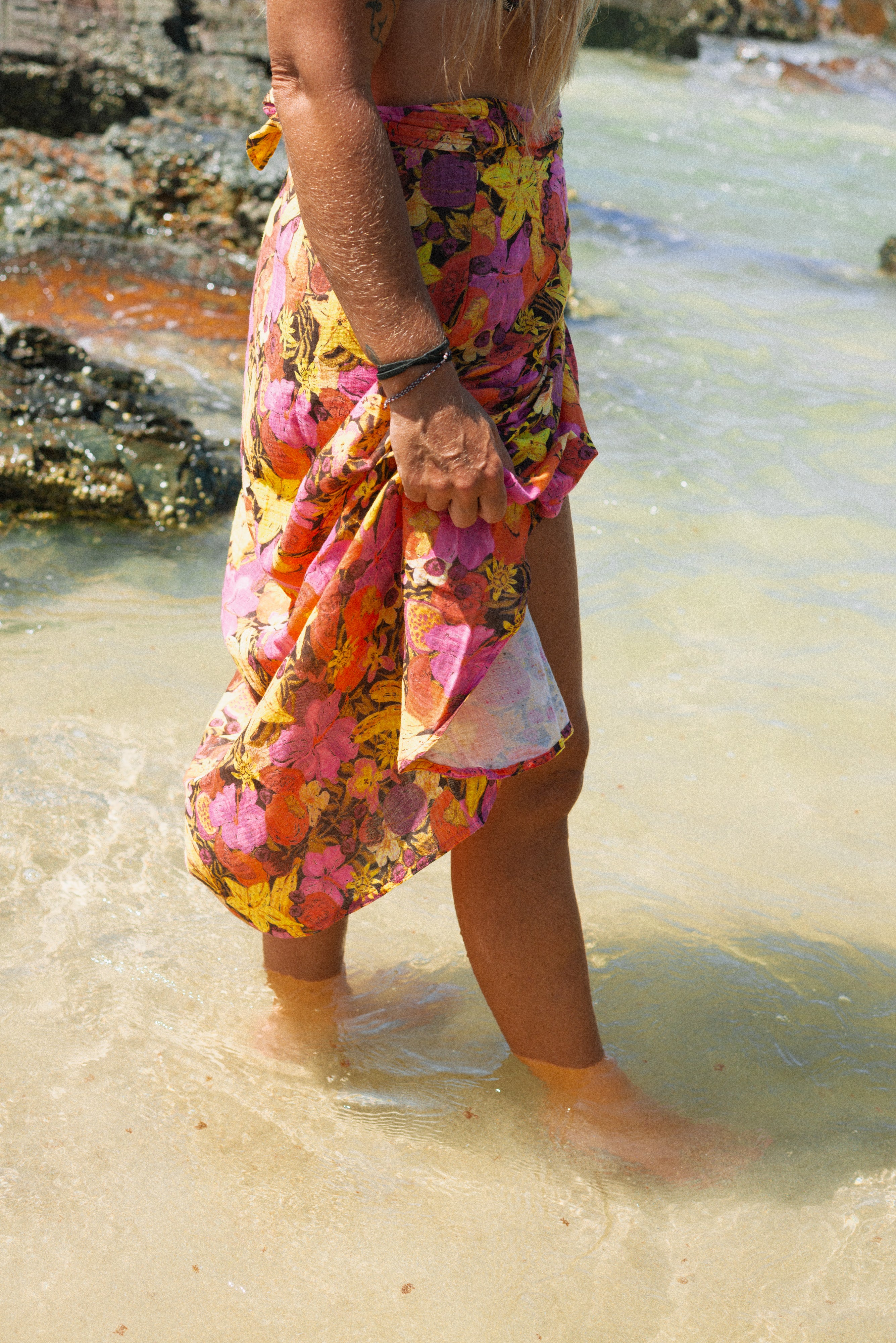 Wrap Skirt in Fruity - Atmosea
