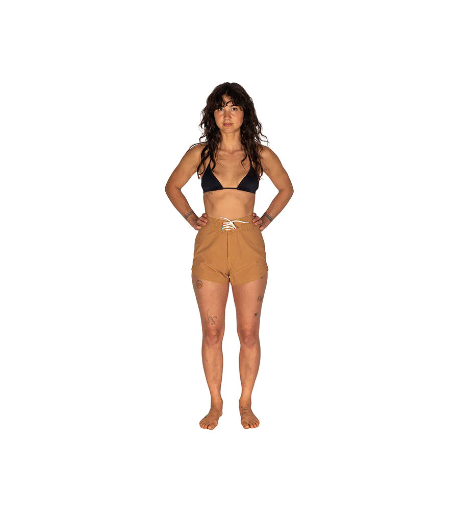 WT Surf Shorts Brown - Wild Things