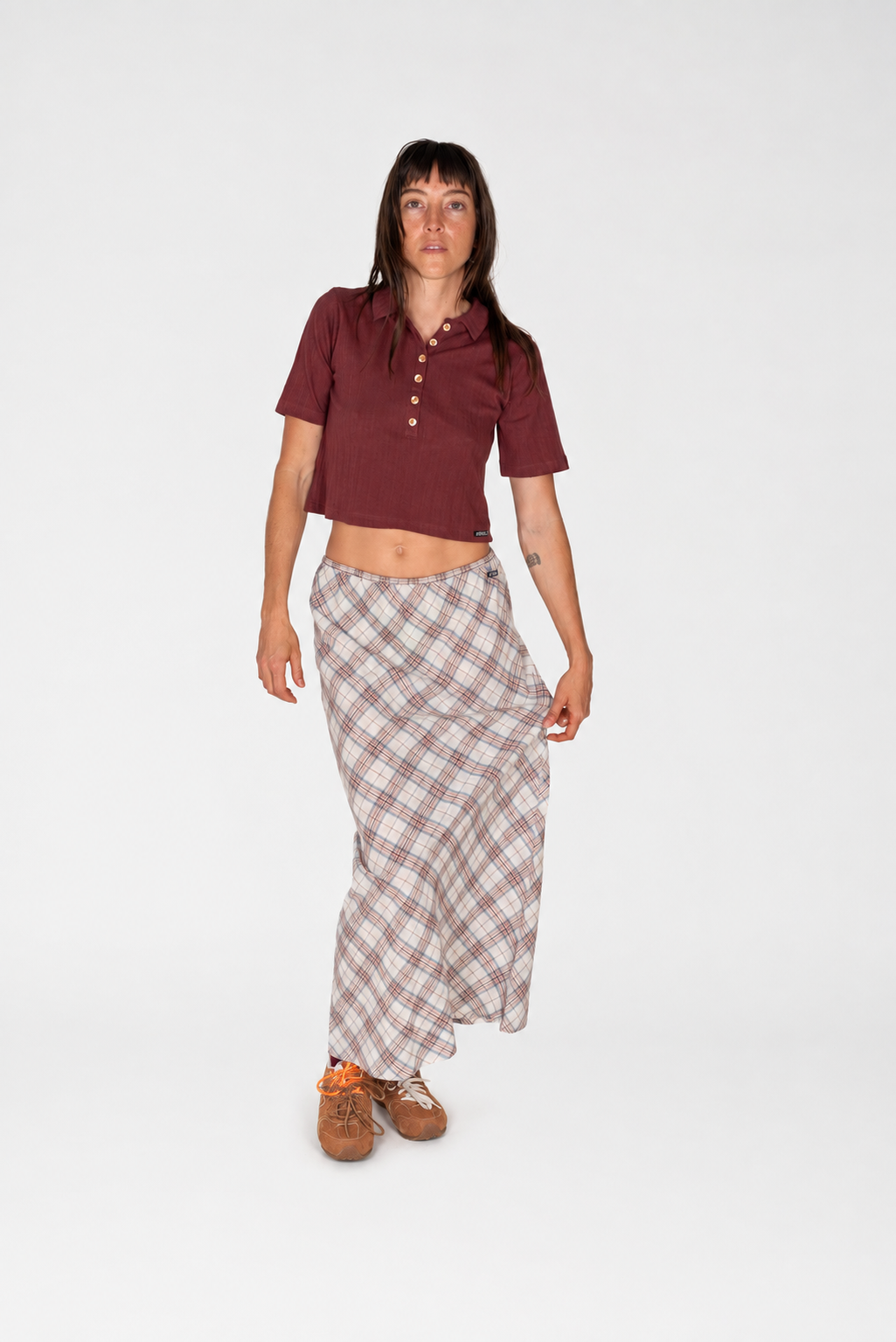 Yani Bias Maxi Skirt - Atmosea
