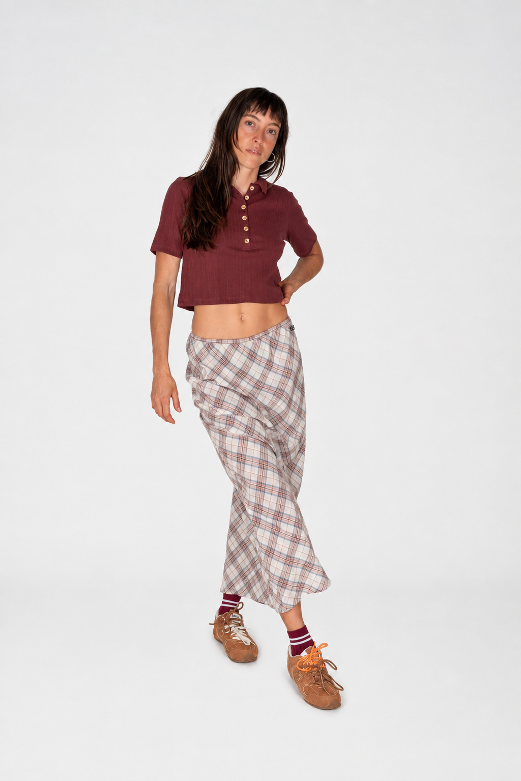 Yani Bias Maxi Skirt - Atmosea