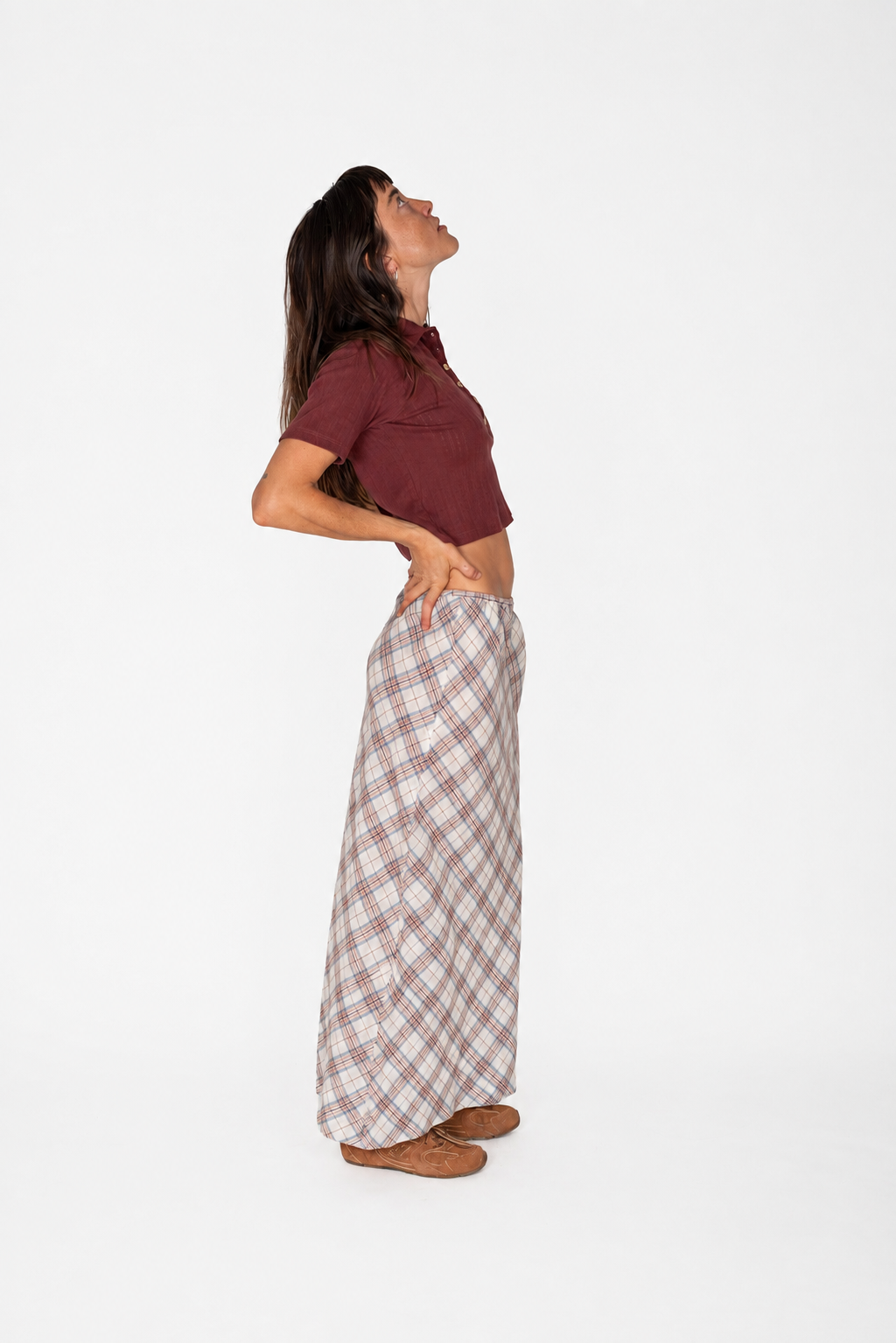 Yani Bias Maxi Skirt - Atmosea