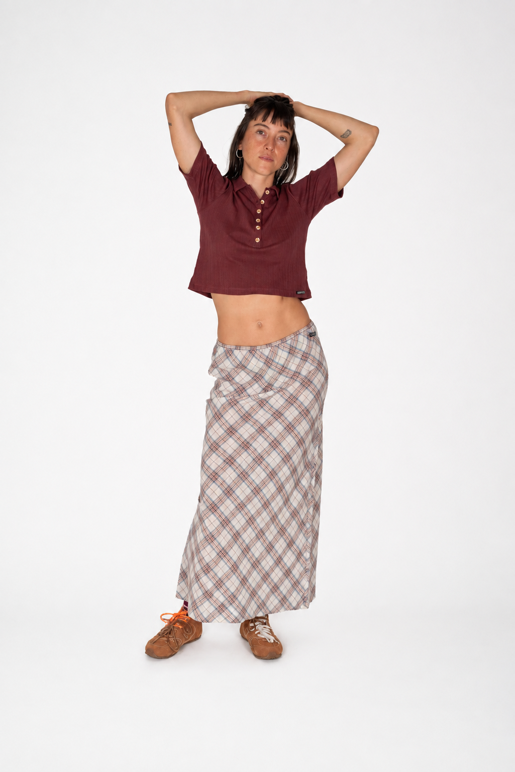 Yani Bias Maxi Skirt - Atmosea