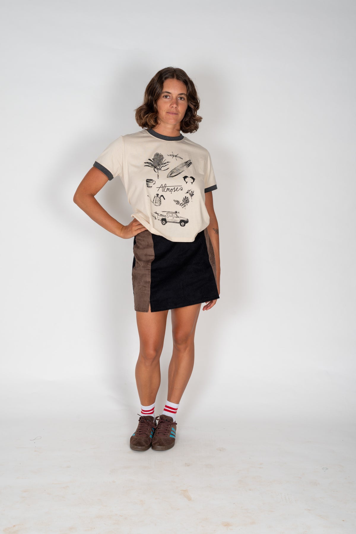 YAZ ARTIFACTS RINGER TEE - Atmosea